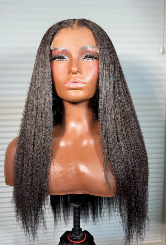 CUSTOM WIG | KINKY STRAIGHT | WIG TAYA